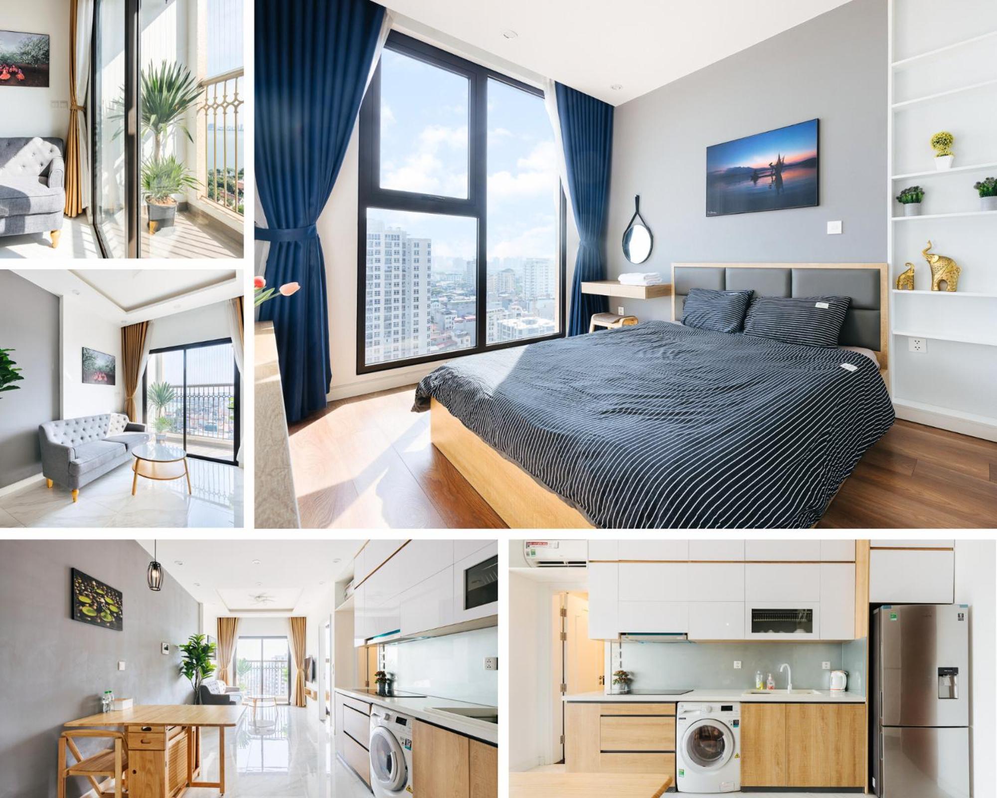 Muse Hanoi Lake View Luxury Apartment - D' Eldorado 客房 照片