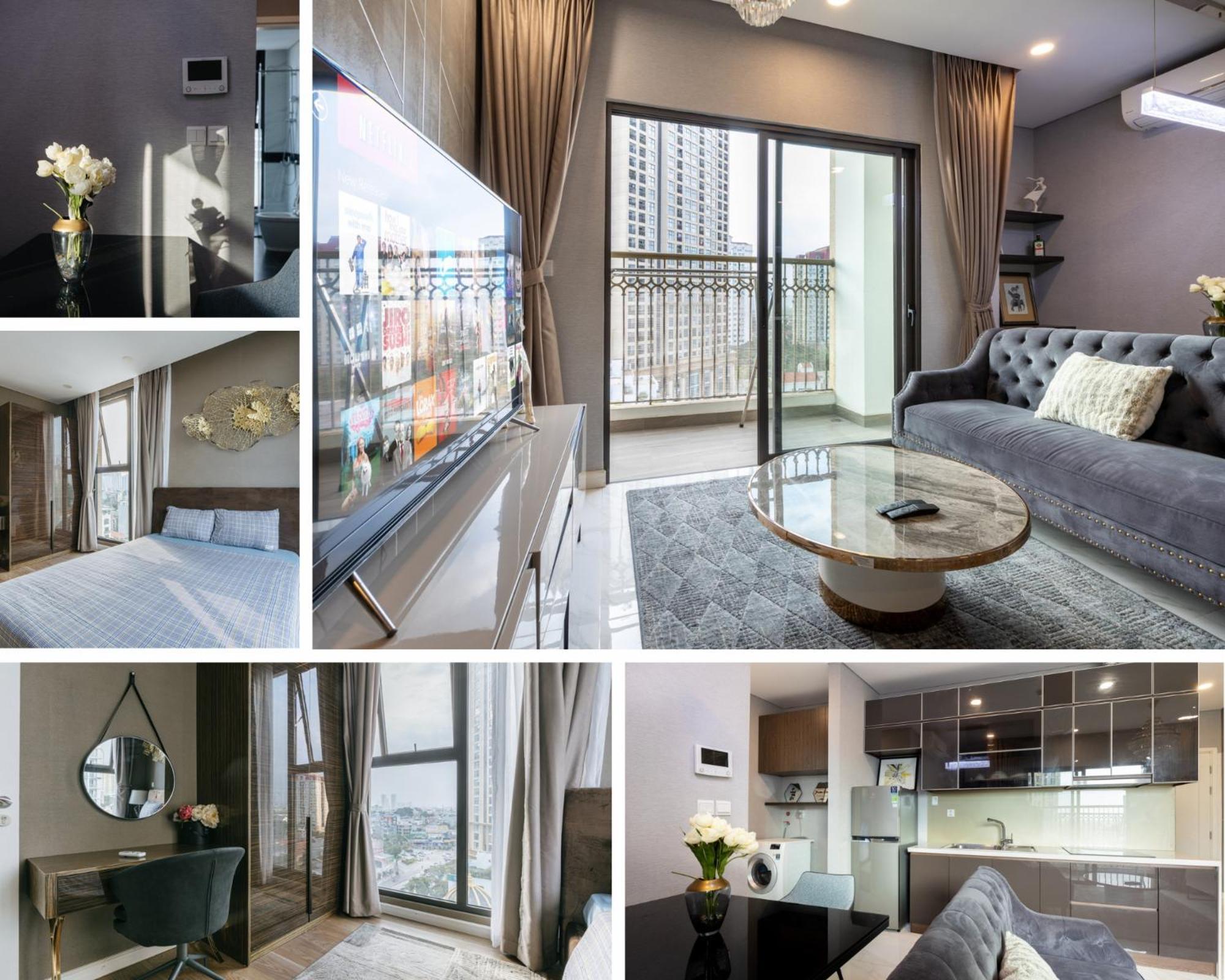 Muse Hanoi Lake View Luxury Apartment - D' Eldorado 客房 照片