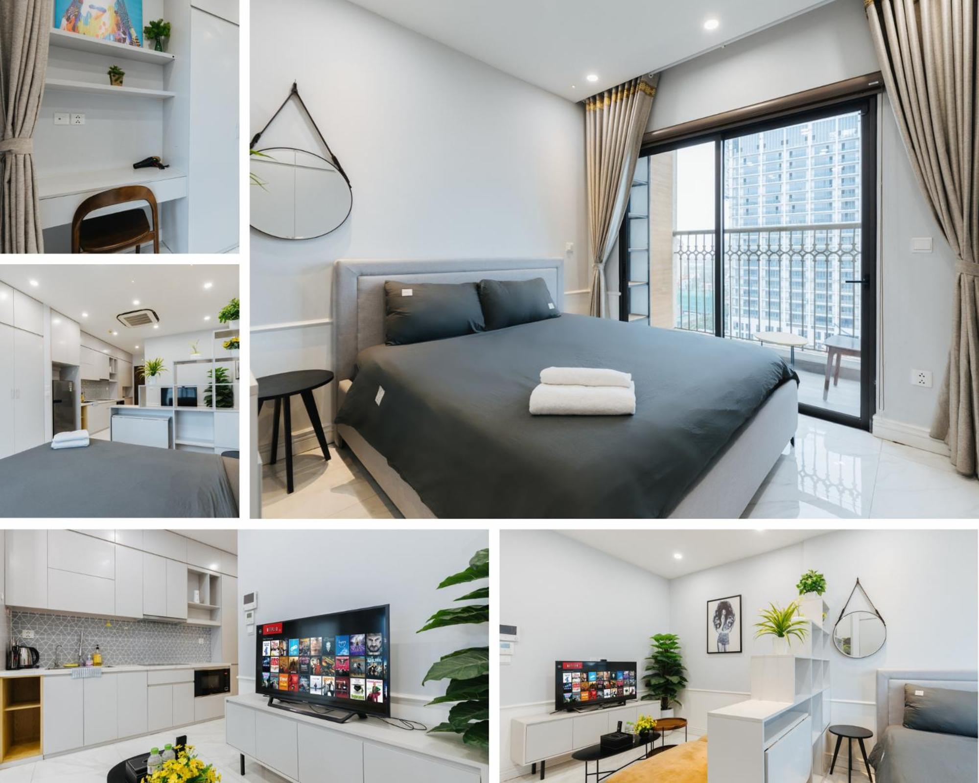 Muse Hanoi Lake View Luxury Apartment - D' Eldorado 客房 照片